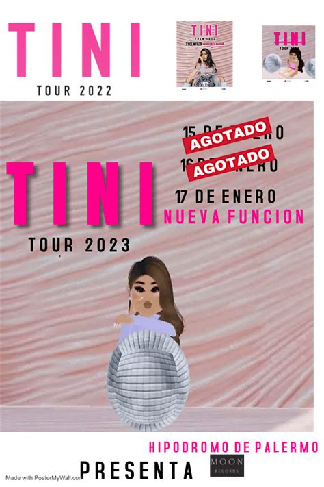 Tini Tour 2023 Tercera Fecha January 18 To February 17 Online