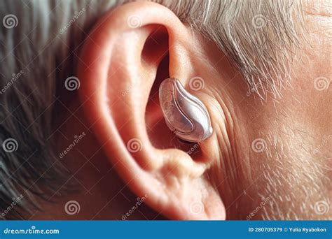 Hearing Aid Ear Generate Ai Stock Illustration Illustration Of