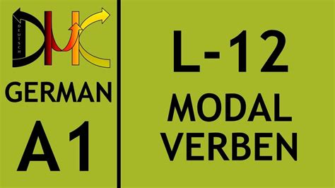 L Modal Verbs German A Modalverben K Nnen M Gen M Ssen