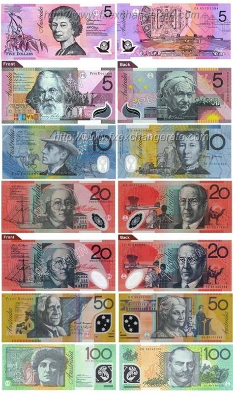 Australian Currencies Currency Design Australian Money Money Poster