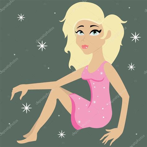 Teenage Blond Girl Stock Vector Image By ©mariazhu 99002614