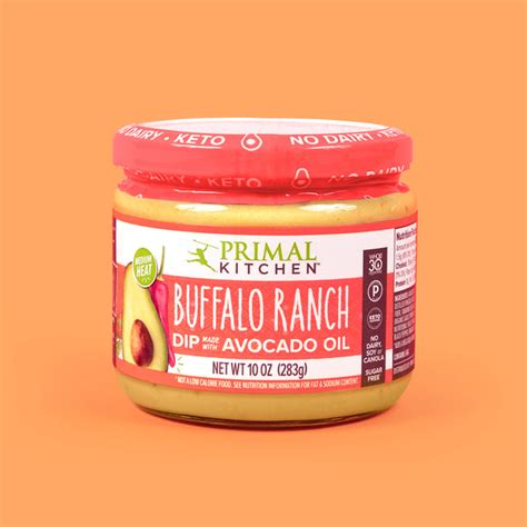 Buffalo Ranch Dip Sugar Free No Dairy Keto Primal Kitchen