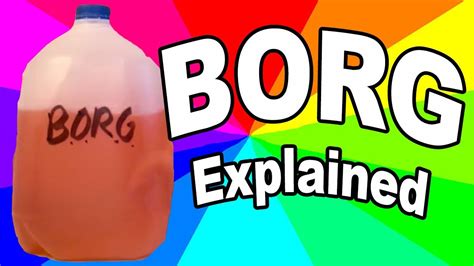 What Is Borg The B O R G Tik Tok Trend Drink Meaning Explained Youtube