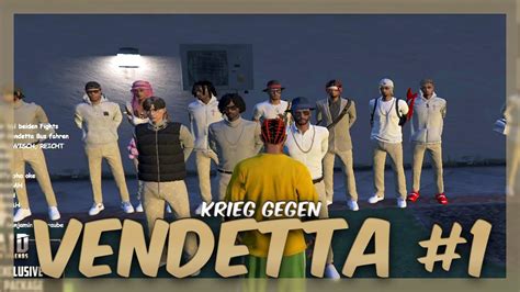 KRIEG GEGEN VENDETTA TEIL 1 GTA RP Jussef YouTube