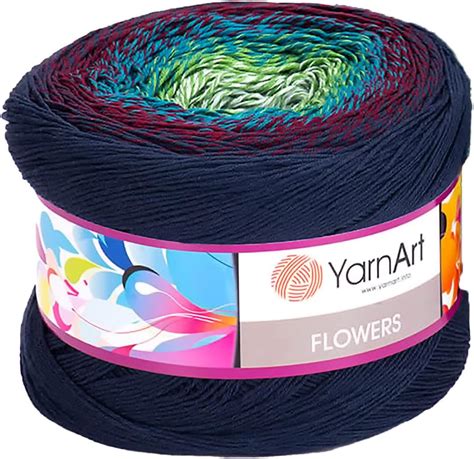 Yarn Art Yarnart Flowers Pelote De Fil Coton Acrylique