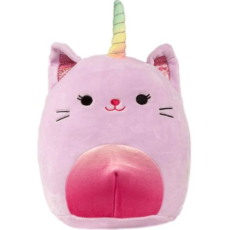 Squishmallow 8 Inch Plush Mina The Pink Sparkle Caticorn Toy Temple