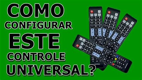 Como Programar Configurar Controle Universal Tv Led Lcd Plasma Le