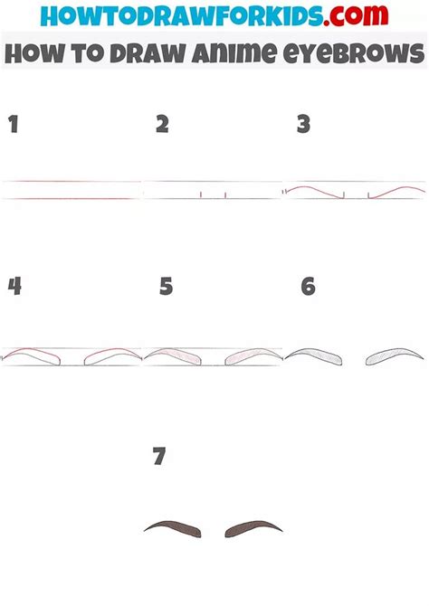 How To Draw Anime Eyebrows Anime Eyebrows Anime Drawings Drawing