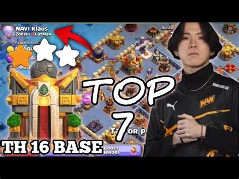 TOP 7 TH 16 Base Legend League Link TOP Global Player Legend Base