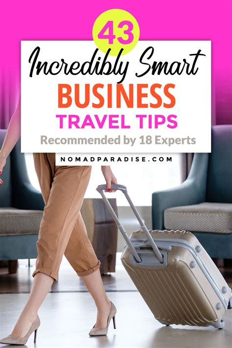 43 Expert Business Travel Tips For A Smooth Business Trip Artofit