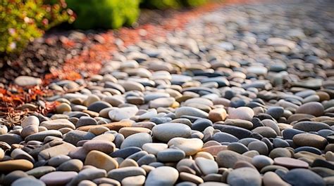 Premium Photo CloseUp Gravel Garden Path