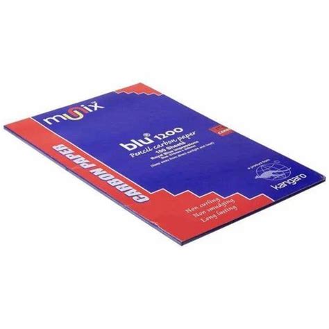 Blue Kangaro BLU 1200 Munix Pencil Carbon Paper Size 210x330 Mm For