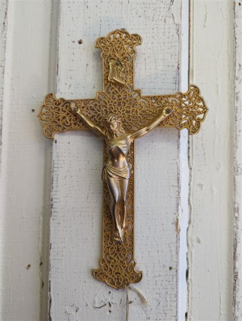 Gold Filigree Cross