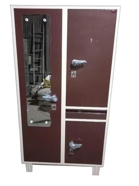 Door With Locker Mild Steel Mirror Almirah At Rs Piece In Sas