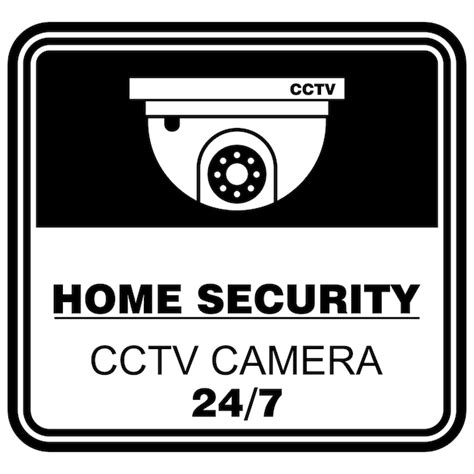 Premium Vector Security Camera Cctv In Operation Sign