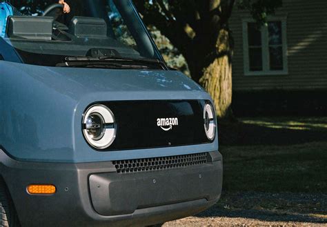 Amazon unveils its first custom electric delivery van built by Rivian