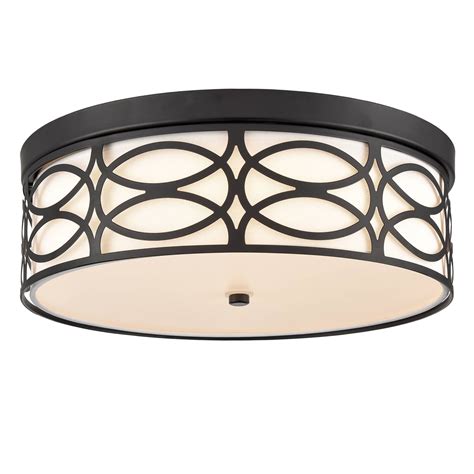 Flush Mount Drum Light Fixture Shelly Lighting