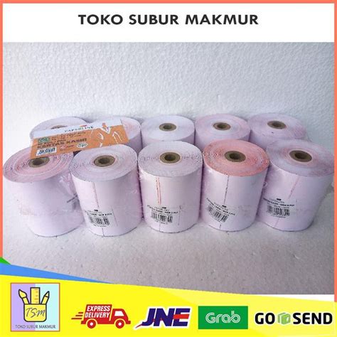 Jual ATK KERTAS STRUK KASIR PAPER ROLL THERMAL HVS PRINTER ATK