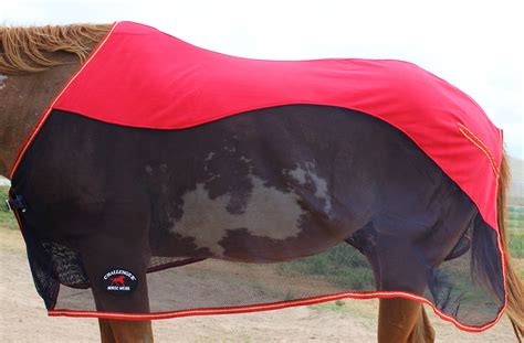 Horse Flysheet Mesh Cooler Summer Spring Airflow Red 73f01 Walmart