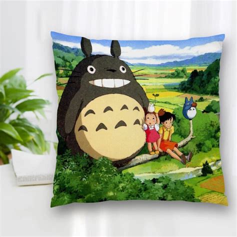 Housse De Coussin Totoro Classique Univers Ghibli Boutique Ghibli