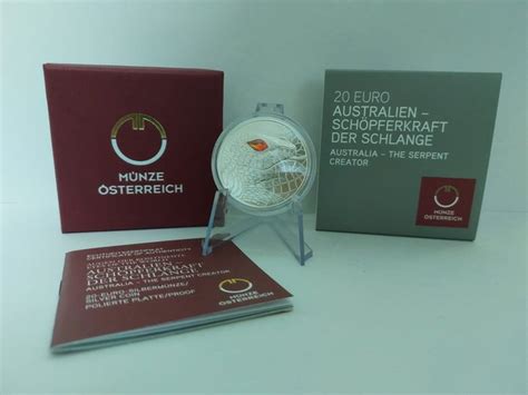 Austria 20 Euro 2021 The Serpent Creator Proof Catawiki