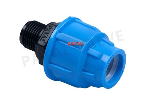 Hdpe Compression Fitting Male Threaded Adaptor Hdpe Pipe Fittings