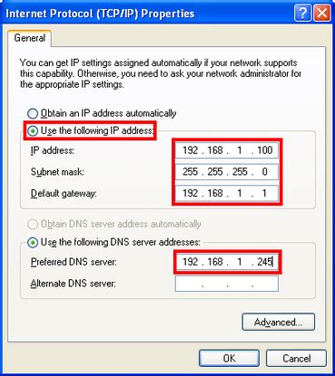 Configure dynamic/static IP address - SCtechy