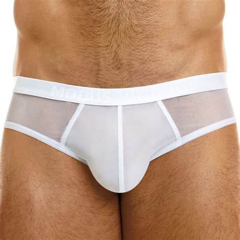 Modus Vivendi Slip Classic Muslin Blanc Inderwear