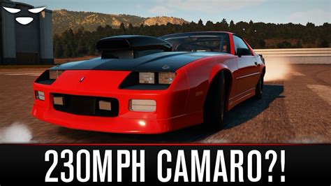 Forza Horizon Chevrolet Camaro Iroc Z Drag Build Youtube