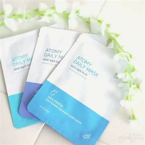 💥ready Stock💥atomy Daily Mask💙艾多美每日面膜 Shopee Malaysia