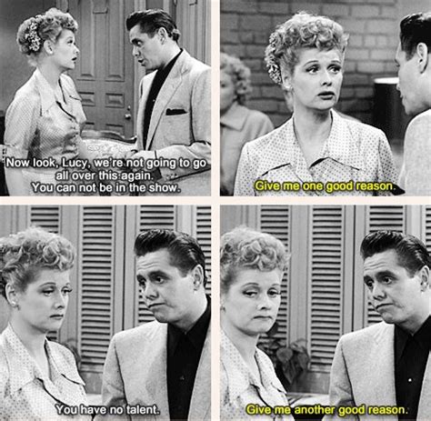 I Love Lucy Show Quotes