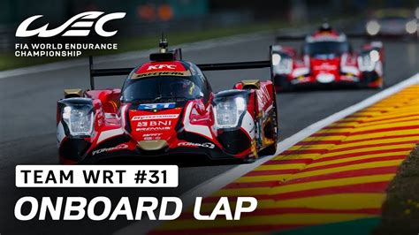 Onboard Lap With Sean Gelael Team WRT 31 I 2023 6 Hours Of Spa I FIA