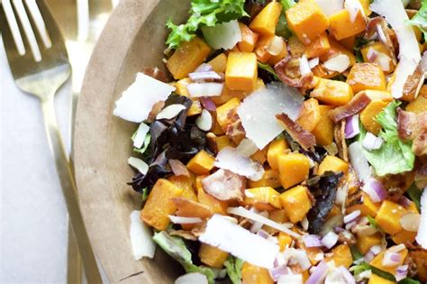 Perfect Fall Dinner Easy Butternut Squash Salad Brit Co