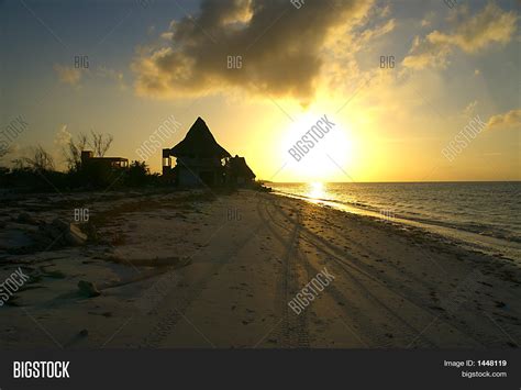 Beach Sunset Panoramic Image & Photo (Free Trial) | Bigstock