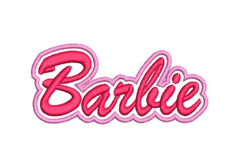 Letra Barbie Diseños de Bordado Descargar Diseños de Bordados