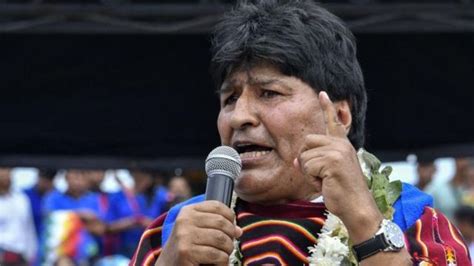 Evo Morales Desconoce El Fallo Del Tribunal Constitucional De Bolivia Y