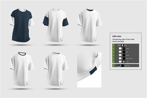 Oversize T Shirt Mockup Graphic For Free