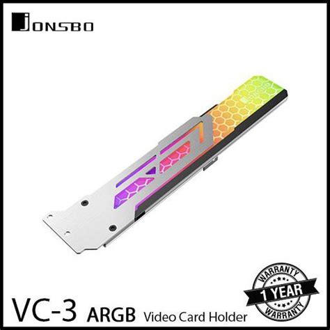 Jual Best Seller Jonsbo Vc 3 Argb Video Card Holder Vga Gpu Stand