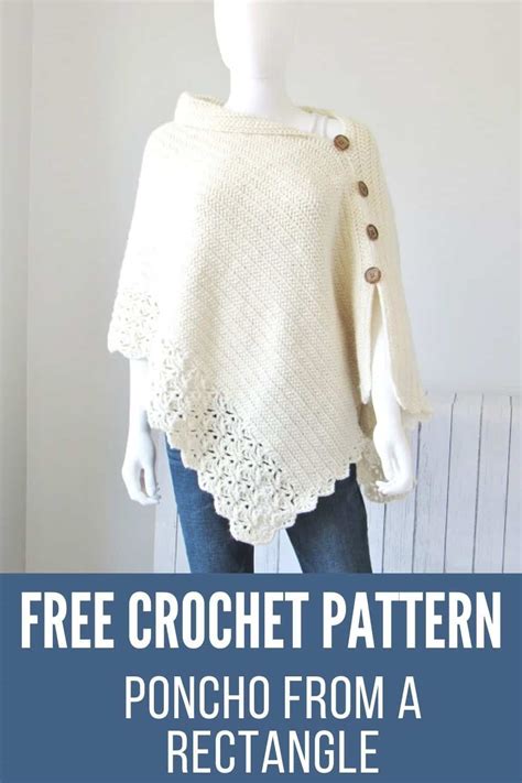 Free Crochet Poncho Pattern Beginner Level Crochet Dreamz Crochet Poncho Free Pattern