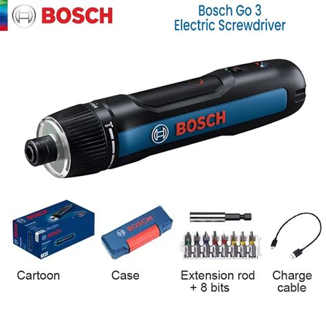 Bosch Go 3 Elektro Schrauber 3 6 V 5nm Akku Mini Hand Bohrer Wiederauf