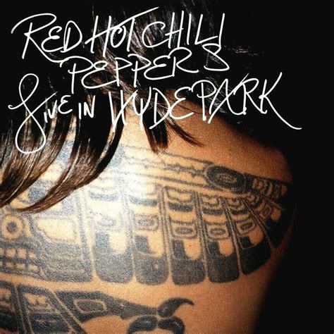 Red Hot Chili Peppers Under The Bridge Live In Hyde Park Lyrics