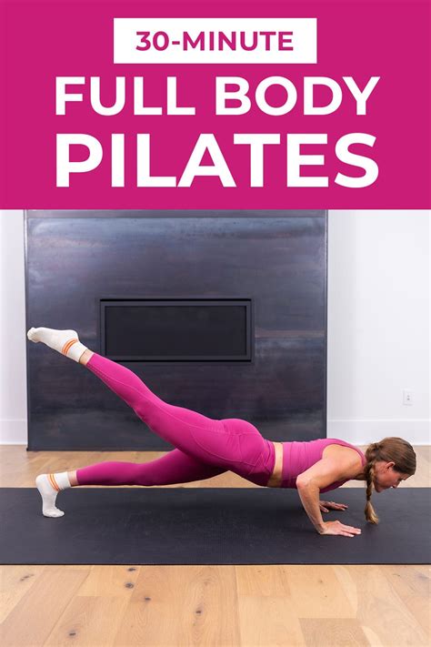 30 Minute Pilates At Home Workout Video Nourish Move Love