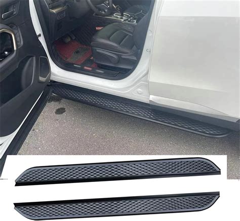 Running Boards Compatible With Acura Mdx 2022 2024 Aluminum Side Steps Nerf Bars Pedal Black