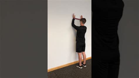 Shoulder External Rotation Wall Walks Youtube