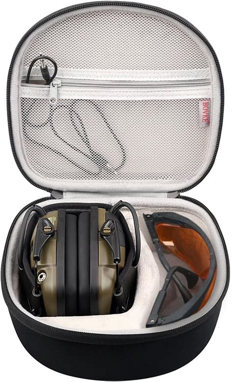 Bovke Hard Case For Howard Leight By Honeywell Impact Sport Od Electric Earmuff And