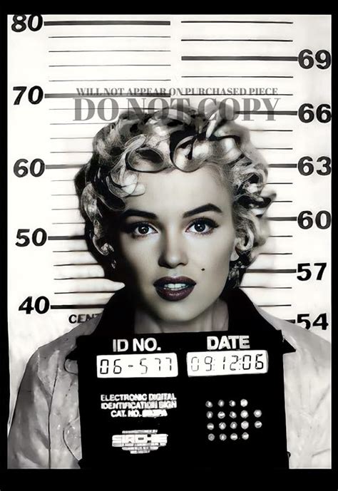 Amazon Marilyn Monroe Mugshot X Magnificent Mug Shot