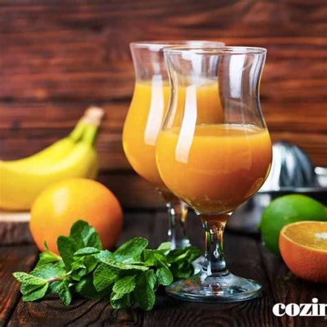 Suco De Inhame Laranja Cozinha Az