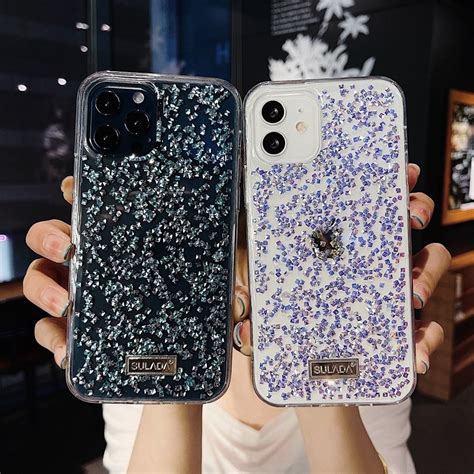 SULADA Colorful Diamond Series Shockproof TPU Protective Case For ...