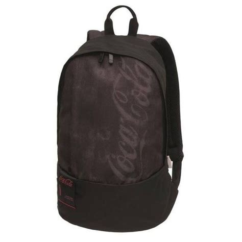 Mochila Juvenil Coca Cola Noise De Costas G Pacific Cor Preto