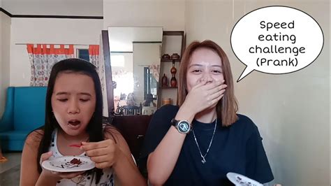 Speed Eating Challenge Prank On My Niece 😂 Youtube